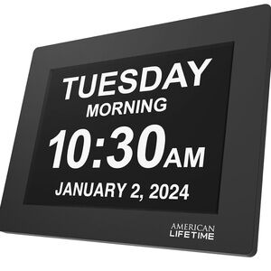 American Lifetime Digital Clock With Alarm